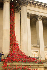 Weeping windows. St Georges Hall, Liverpool