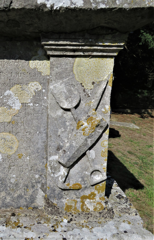 wateringbury church, kent (10) c18 tomb of henry wood, haberdasher +1630