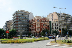 Greece, Thessaloniki, Agia Sofia Square