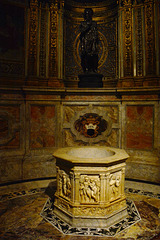 Italy, Duomo di Siena, Chapel of Saint John the Baptist