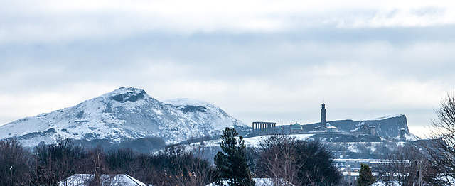 Arthur's Seat and Salisbury Crags