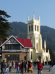 Shimla- State Library and Christ Church