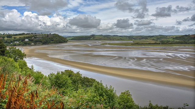 The River Taf Estuary at Laugharne (Plus x 1 PiP)