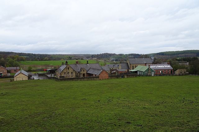 Pit Village At Beamish