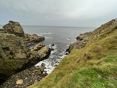 View from the Coastal path between Cullen and Findlater Castle