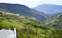 Vista desde el pueblo más alto de la península Ibérica (1476 m)