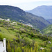 Vista desde el pueblo más alto de la península Ibérica (1476 m)