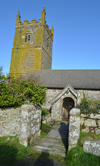 Cornwall, St. Sennen Parish Church (founded 520 a.d.)