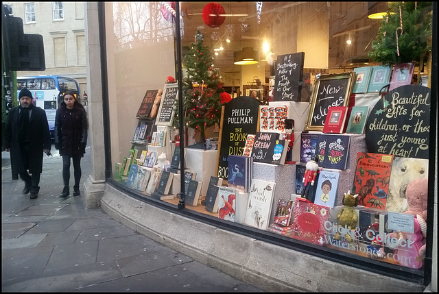 Waterstones window