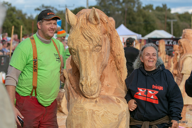 The Carrbridge World Chainsaw Carving Championship 2018