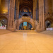 Wide view of the anglican cathedral.