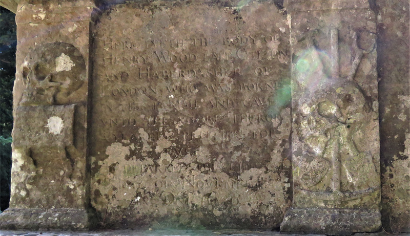 wateringbury church, kent (14) c18 tomb of henry wood, haberdasher +1630