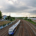 Die Bergisch-Märkische Eisenbahn von der Brücke Berliner Straße aus (Essen-Frohnhausen) / 30.08.2020