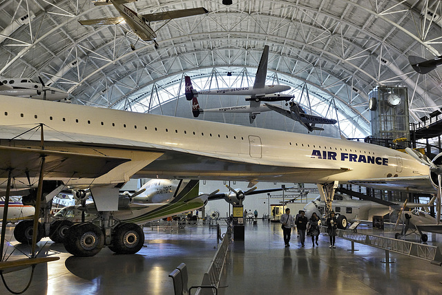 Concorde – Smithsonian National Air and Space Museum, Steven F. Udvar-Hazy Center, Chantilly, Virginia