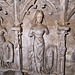 norbury church, derbs (68)weeper on tomb of sir ralph fitzherbert +1483