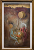 "Trois femmes et corbeaux à table" (1951)