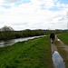 Looking west along the River Trent near High Bridge