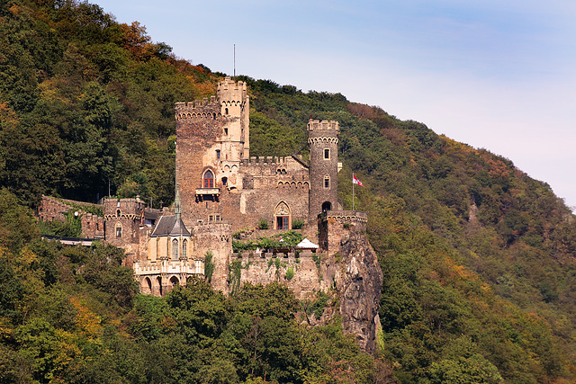 Trechtingshausen - Schloss "Burg Rheinstein"