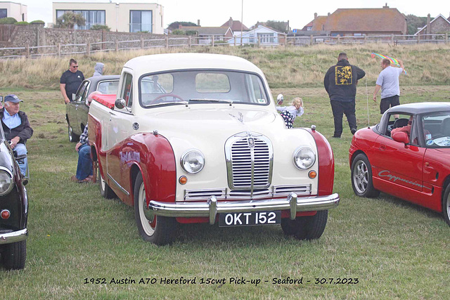 1952 Austin A70 Herford 15cwt Pick-up - Seaford - 30 7 2023