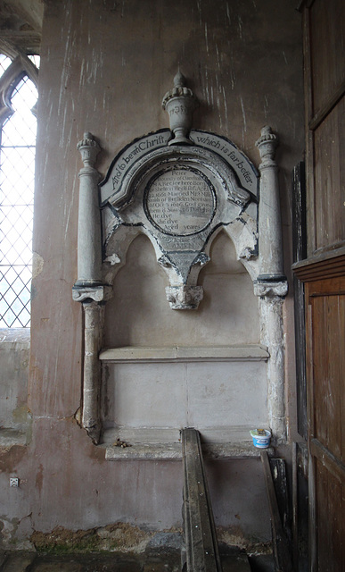 Boundy Memorial, Edmondthorpe Church, Leicestershire