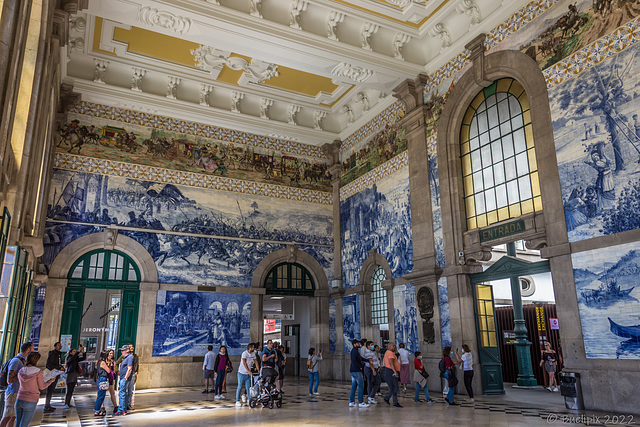Estação de São Bento, Porto ... P.i.P. (© Buelipix)