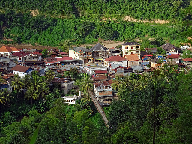 a view to Muang  Khua_Laos