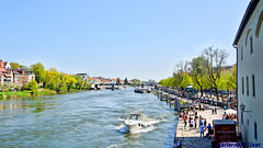 Donau in Regensburg