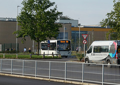 Coach Services of Thetford YX17 NTN at the Mildenhall Hub/MCA – 6 Sep 2022 (P1130237)