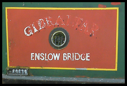 Gibraltar narrowboat