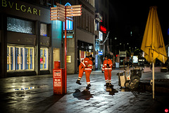 In Köln sind Straßenkehrer glücklich... :-)