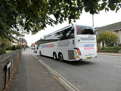 Lucketts Travel (NX owned) X5605 (BK67 LOD) in Mildenhall - 27 Oct 2021 (P1090751)