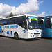 Globe Tours GL10 BES and Edwards WA08 GOX at Wroxham – 28 August 2012 (DSCN8733)