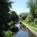 Looking from Compton Lock towards the road bridge carrying the A454 over the Staffs and Worcs Canal