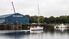 Yacht Entering the River Leven