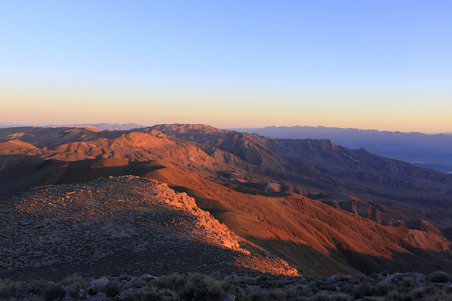 Sunrise at Aguereberry Point