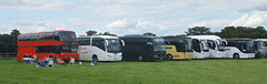 DSCF9199 The coach park at the July Racecourse at Newmarket - 12 Aug 2017