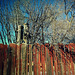 Red fence