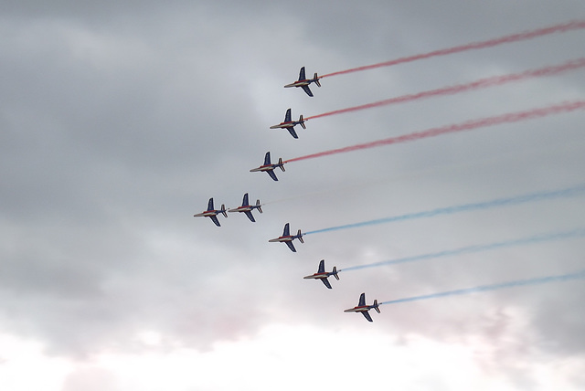 Chambley 20160704 Patrouille Formation "Très Grande Flèche"