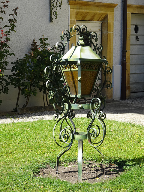 Geschmiedete Lampe