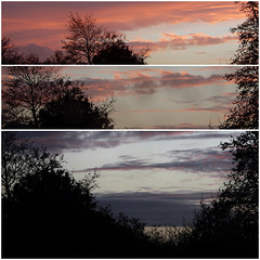 le ciel du soir après la tempête,