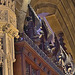 Some of the fabulous carving in St Nicholas Cathedral.Newcastle