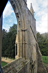newstead abbey, notts, late c13 west front of church