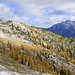 Cutthroat Pass and Autumn Larches