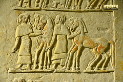 Museum of Antiquities 2016 – Relief from the grave of Horemheb