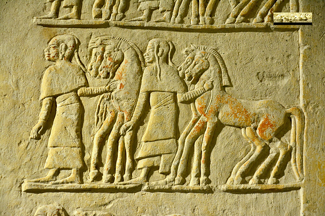 Museum of Antiquities 2016 – Relief from the grave of Horemheb