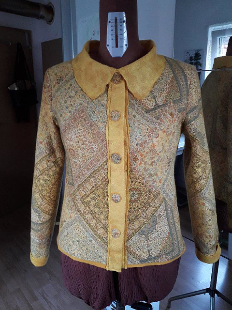 nuno felted jacket