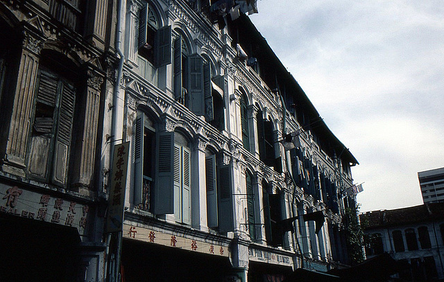 Chinatown, Singapur (Chinatown) 1981