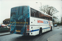 Durham Travel Services P56 XNL at Mildenhall - Dec 1999