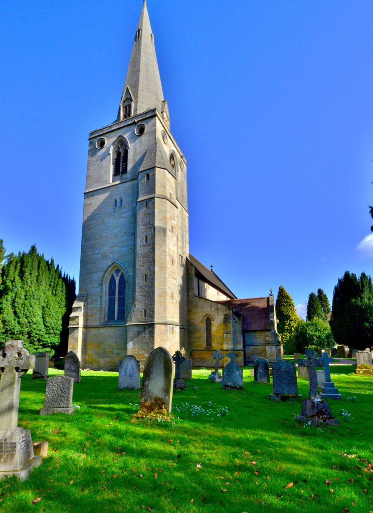 Mitford Church. Northumberland