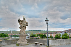 St.Johannes Nepomuk  in Würzburg